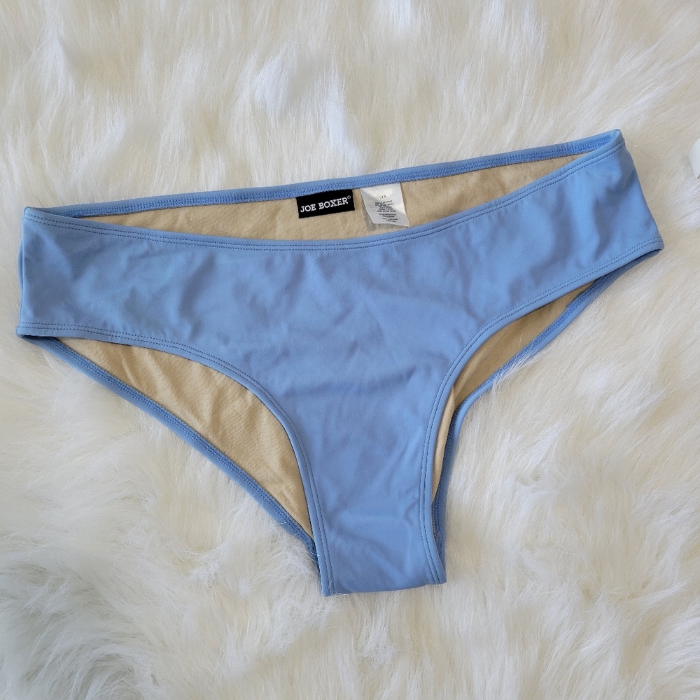 Joe Boxer Hipster Cut Bikini Bottom Periwinkle L NWT